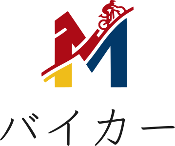 バイカー logo design