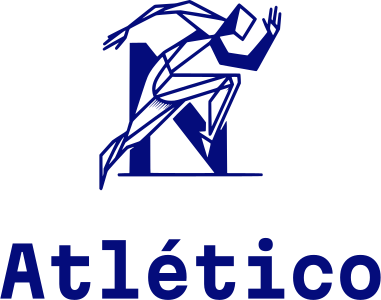 Atlético logo design