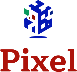 Pixel logo design