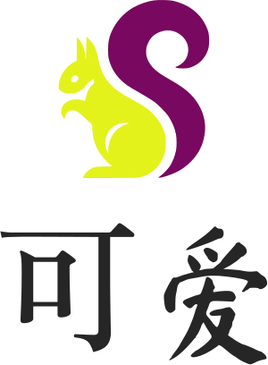 可爱 logo design