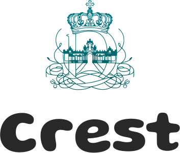 Crest logo design