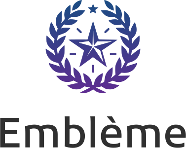 création de logo Emblème