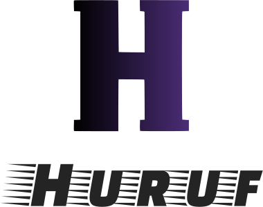 desain logo Huruf