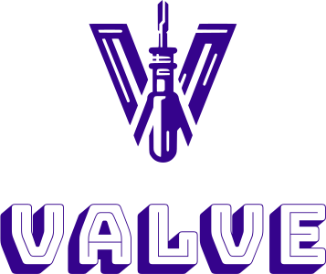 Valve logo design