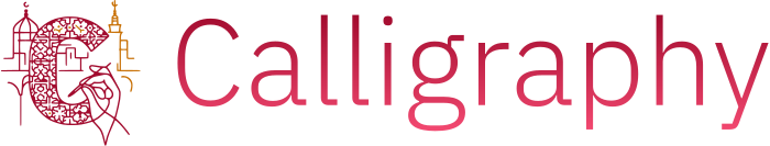 Calligraphy logo design