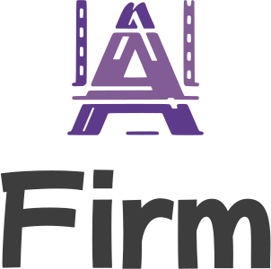 Firm logo design