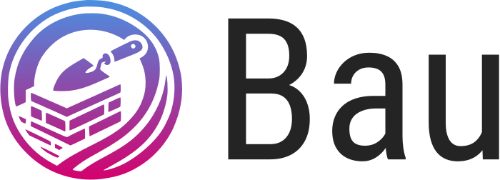 Bau Logo-Design
