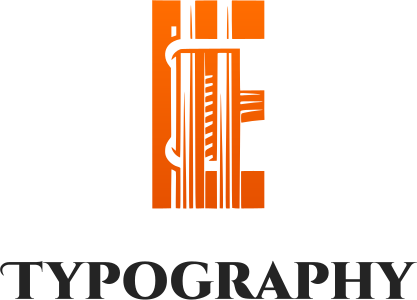 Typography logo design
