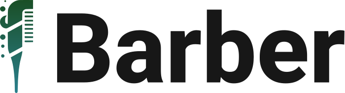 Barber logo design
