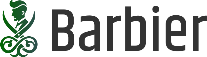 création de logo Barbier