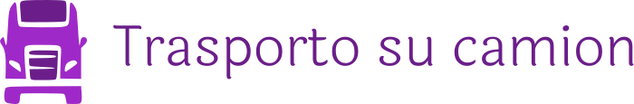 design del logo Trasporto su camion