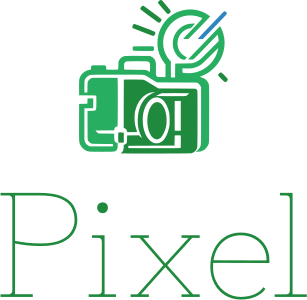 design del logo Pixel