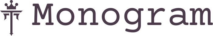 desain logo Monogram