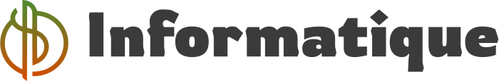 création de logo Informatique