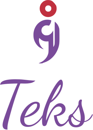 desain logo Teks