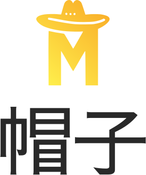 帽子 logo design