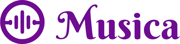 Musica logo design