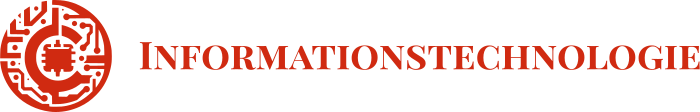 Informationstechnologie logo design