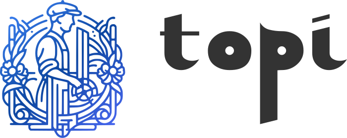Topi logo design