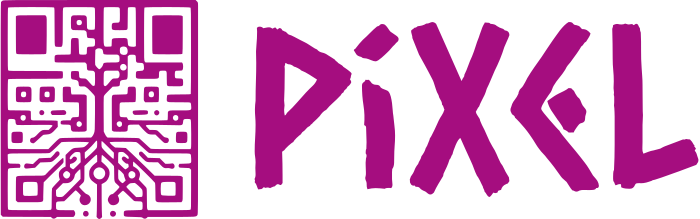 Pixel logo design