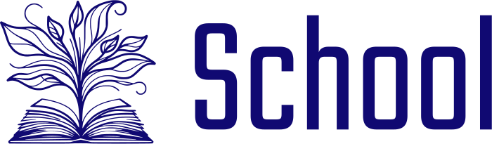 School logo design