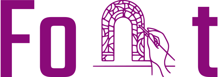 Font logo design