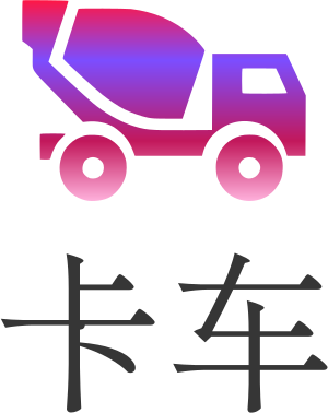 卡车 logo design