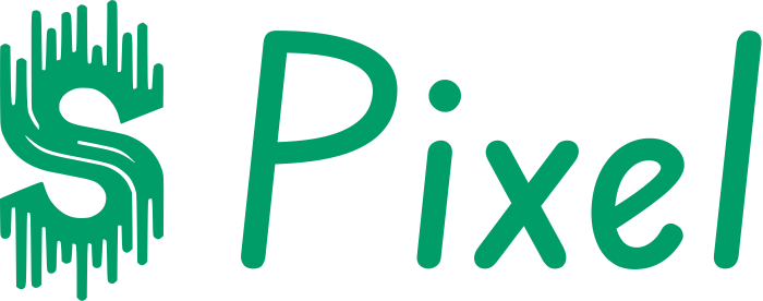 Pixel logo design