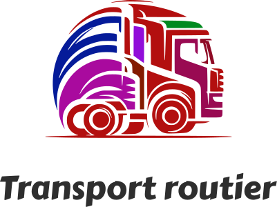Transport routier logo design
