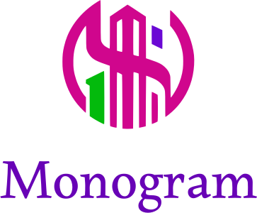 Monogram logo design