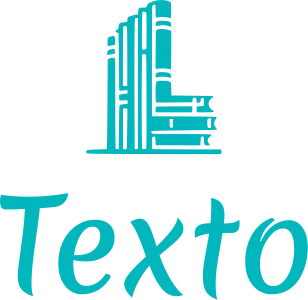 Texto logo design