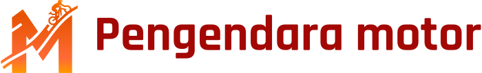 Pengendara motor logo design