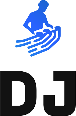 DJ logo design