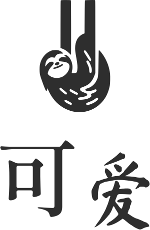 可爱 logo design