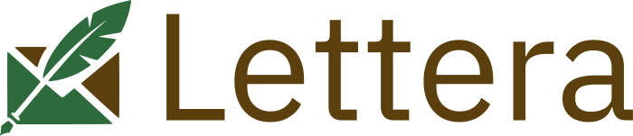 design del logo Lettera
