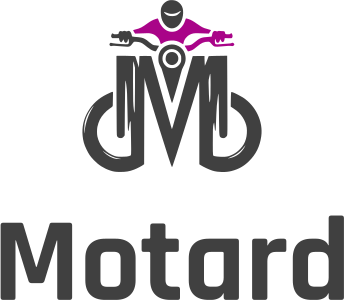 création de logo Motard