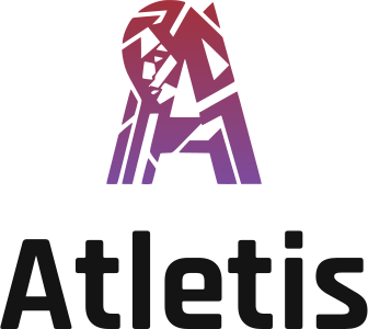 desain logo Atletis