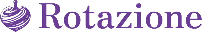 design del logo Rotazione
