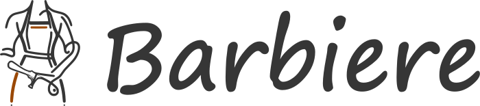 design del logo Barbiere
