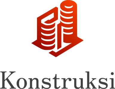 desain logo Konstruksi