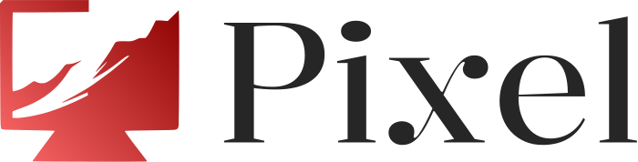 design de logotipo Pixel