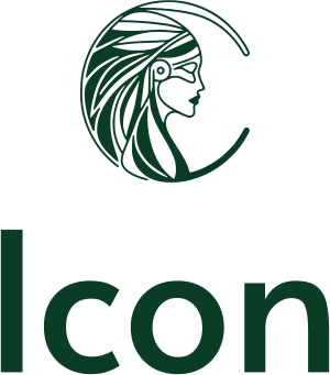 Icon logo design