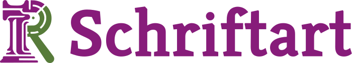 Schriftart Logo-Design
