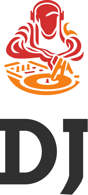 diseño de logotipo DJ