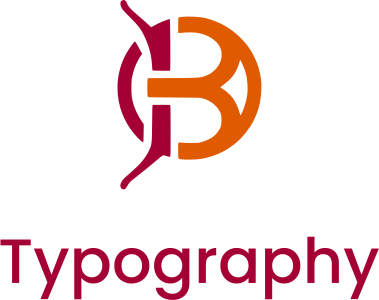 Typography logo design