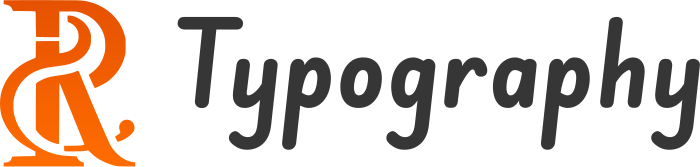 Typography logo design