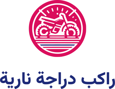 تصميم شعار راكب دراجة نارية