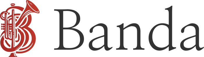 diseño de logotipo Banda