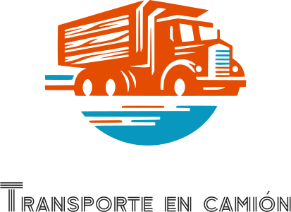 diseño de logotipo Transporte en camión