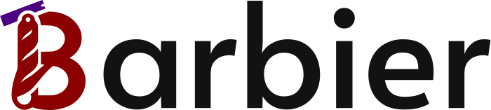 création de logo Barbier